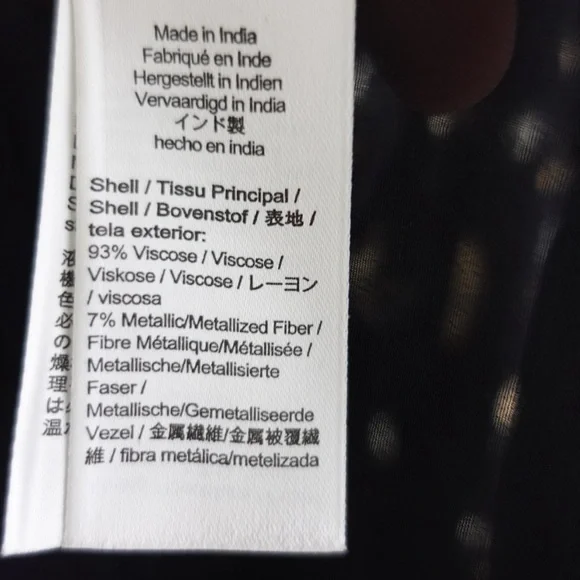 J. Crew Black and Gold Long Sleeve Celestial Moon and Stars Maxi Dress Small - Picture 6 of 10